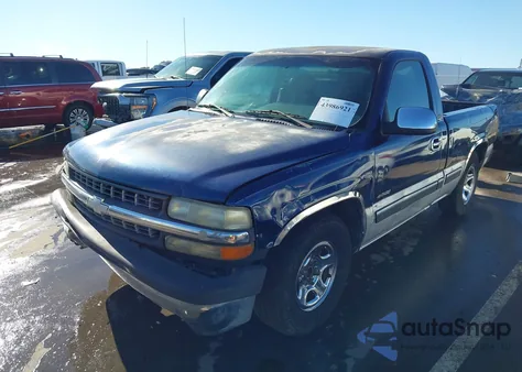 2002 Chevrolet Silverado 1500 from USA, damaged, VIN 1GCEC14W12Z264425